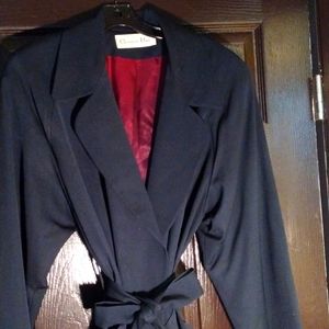 Christian Dior vintage trench coat sz 4 (10-12)